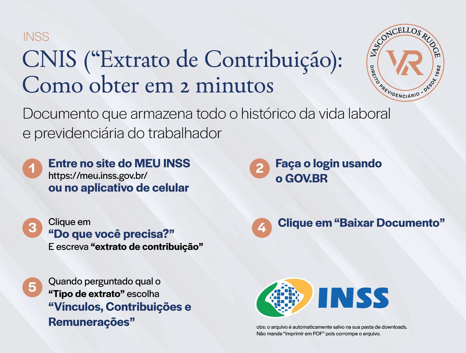 CNIS (Extrato de Contribuição): como obter em 2 minutos — passo a passo